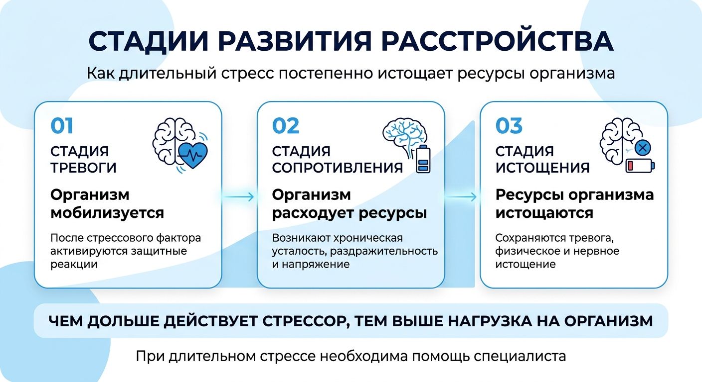 Лечение стресса в Усть-Куте инфографика